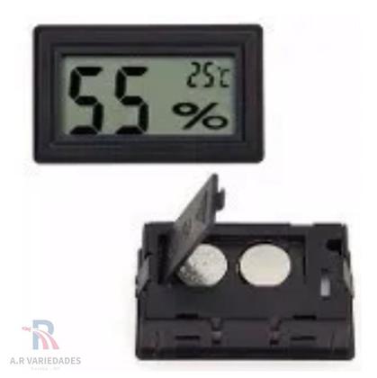 Imagem de Higrômetro Medidor Temperatura Umidade Cílios Postiços