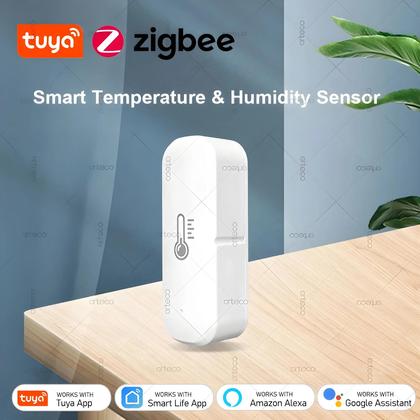 Imagem de Higrômetro Termômetro Mini Inteligente Para Ambientes Internos Sensor De Temperatura E Umidade