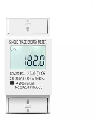 Imagem de Hiking Tomzn Medidor Consumo De Energia Monofásico 220v 80a