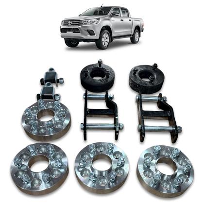 Imagem de Hilux 16/... Kit Lift + Jumelo Regulável +4 Espaçadores 32mm