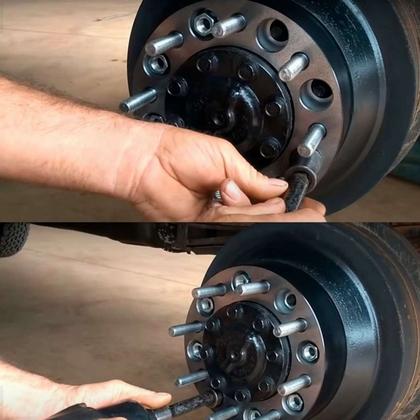 Imagem de Hilux 2014/ Kit Lift Completo jumelo + 4 Espaçador de Rodas