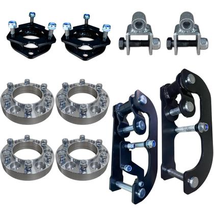 Imagem de Hilux 2014/ Kit Lift Completo jumelo + 4 Espaçador de Rodas