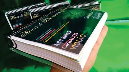 Imagem de Hinario Cifrado Violão CCB nº 5 - INICIANTE - Versão 2