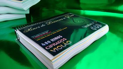 Imagem de Hinario Cifrado Violão CCB nº 5 - INICIANTE - Versão 2