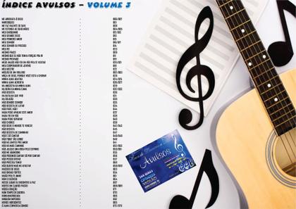 Imagem de Hinário Cifrado VIOLÃO Hinos AVULSOS - Volume 3 - de "M" até "V"