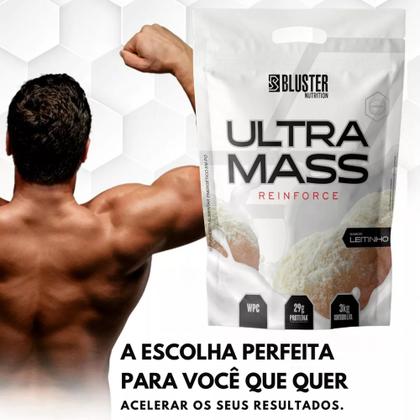 Imagem de Hipercalórico Ultra Mass Reinforce 3kg - Bluster Nutrition