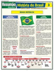 Imagem de História do Brasil 3 - República