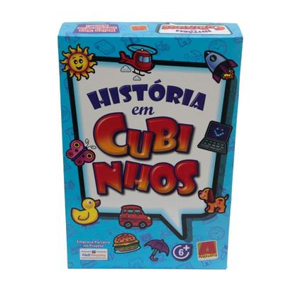 Imagem de Histórias em Cubinhos Jogo de Criatividade Infantil