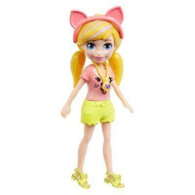 Imagem de Hkw04 polly pocket brinquedo armário de modas giratório