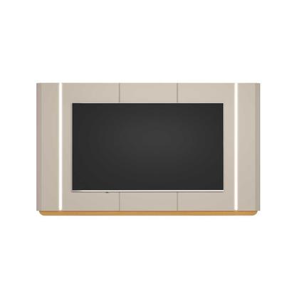 Imagem de Home p/ TV até 75 Pol Santorini 239x141cm Tauari/Off White Fosco - Linea Brasil