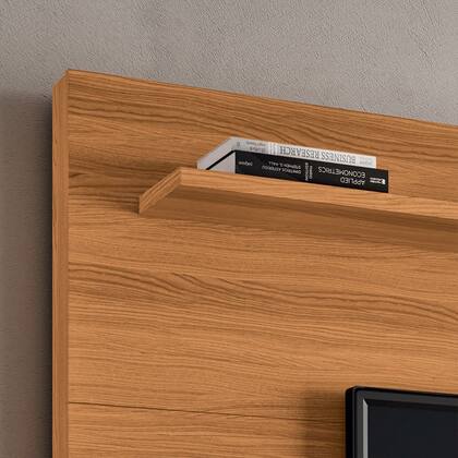 Imagem de Home Painel Decorativo Bolt TV até 65 Pol Portas Deslizantes Pés Rodízio Cinamomo/Off White G26 - Gran Belo