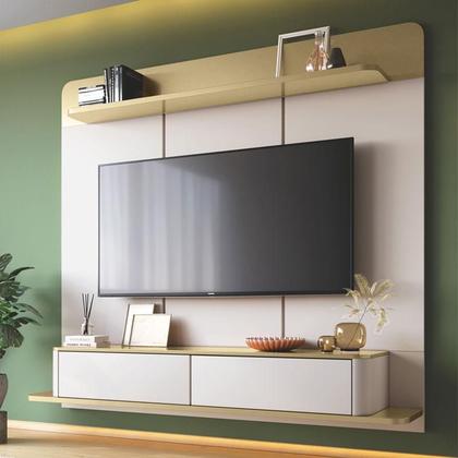 Imagem de Home Suspenso Galax Champanhe Off White - HB Móveis