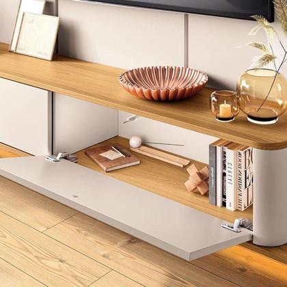 Imagem de Home Suspenso Galax Off White Cinamomo - Hb Móveis