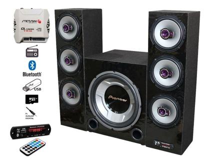 Imagem de Home Theater Pioneer Torre Stetsom Bluetooth Usb Sd Fm Aux