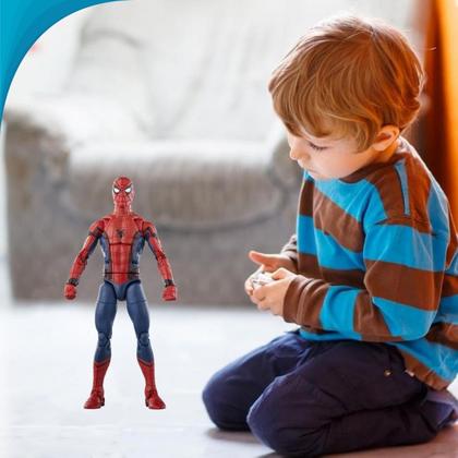 Imagem de Homem Aranha Brinquedo Oficial Para Criançada Super Herói Ideal Para Presente Bonito