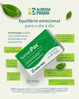 Imagem de Homeopax 60 Comprimidos Almeida Prado