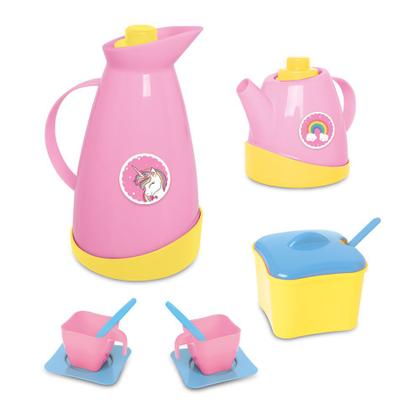 Imagem de Hora Do Café Unika Rosa Menina 10 Itens Samba