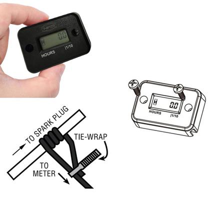 Imagem de Horimetro Digital Nfs Universal Moto Trilha Motocross Enduro