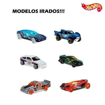 Imagem de Hot Wheels 5 Carrinhos Sortidos Kit Matel Caixa Coleção Miniatura Original Ferro Hotwheels Menino