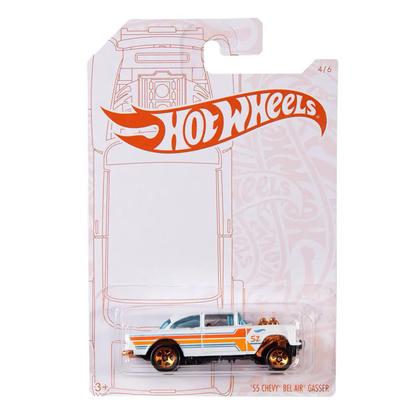Hot Wheels - '55 Chevy Bel Air Gasser - Aniversário 52 Anos Pearl
