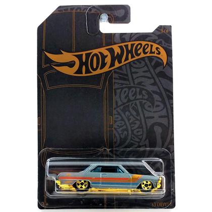 Hot Wheels - '63 Chevy II - Aniversário 51 Anos Satin & Chrome
