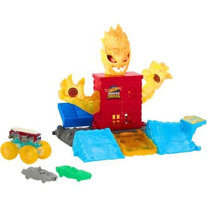Imagem de Hot Wheels Arena Demolição Apaga Incêndio HTP39 Mattel