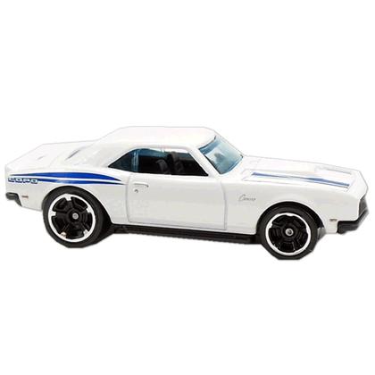 HOT WHEELS Camaro Copo 68 Chevrolet Branco Mattel BFF03 - Carrinho