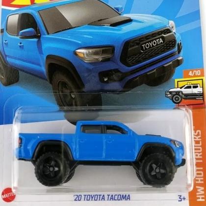 ホットウィール '20 トヨタ タコマ TOYOTA TACOMA 青 Hot Wheels '20 Toyota Tacoma, Hot Trucks 4/10 [Blue] : Amazon.com