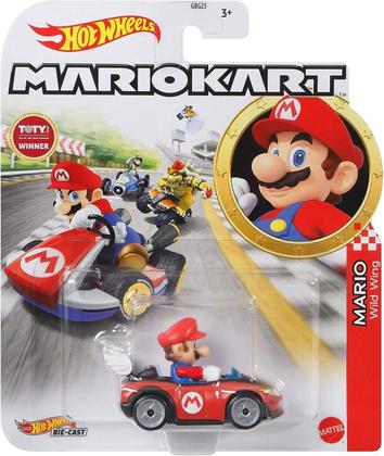 Imagem de Hot Wheels Carrinho Super Mario Kart 1:64 Original - Mattel