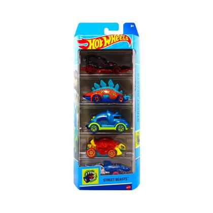 Imagem de Hot Wheels Cartela de Carrinhos com 5 Mattel - Escolha o Kit