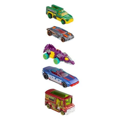 Imagem de Hot Wheels Cartela de Carrinhos com 5 Mattel - Escolha o Kit