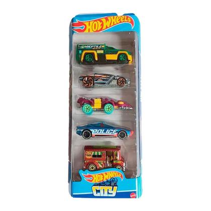 Imagem de Hot Wheels Cartela de Carrinhos com 5 Mattel - Escolha o Kit