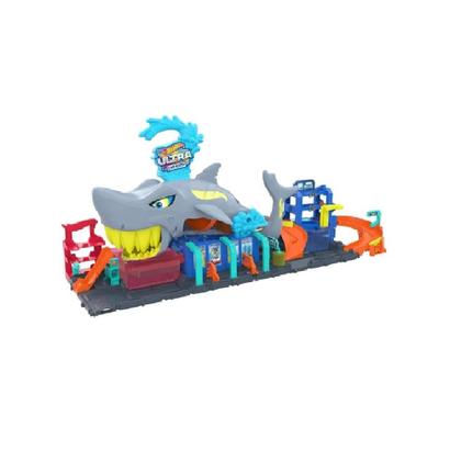 Imagem de Hot Wheels City Pista Lava-Rápido Mega Tubarão  Mattel