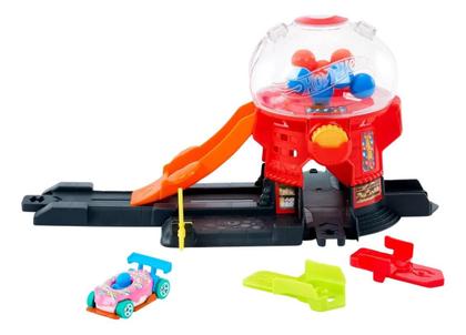 Imagem de Hot Wheels City Pista Loja De Doces Na Cidade - Mattel JBM62