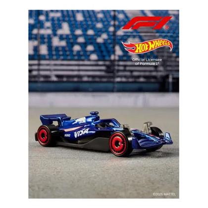 Hot Wheels F1 5-pack 2025 Escala 1:64 Fórmula 1 Azul - Mattel
