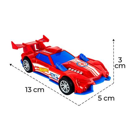 Imagem de Hot Wheels Fast Racer Carrinho De Fricção Emite Som De Motor E Luz Para Crianças
