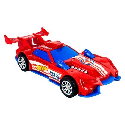 Imagem de Hot Wheels Fast Racer Carrinho De Fricção Emite Som De Motor E Luz Para Crianças
