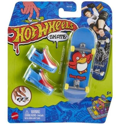 Imagem de Hot Wheels Fingerboard Skate De Dedo Profissional Tênis Brinquedo Mattel Original Sortido Lançamento