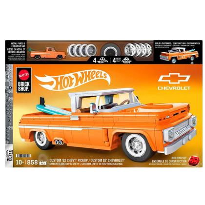 Imagem de Hot Wheels Jogo de Construção Elite Acura NSX Chevy Pickup Mattel
