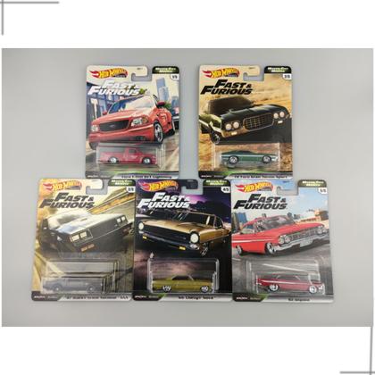 Imagem de Hot Wheels - kit c/ 5 carrinhos - VELOZES E FURIOSOS