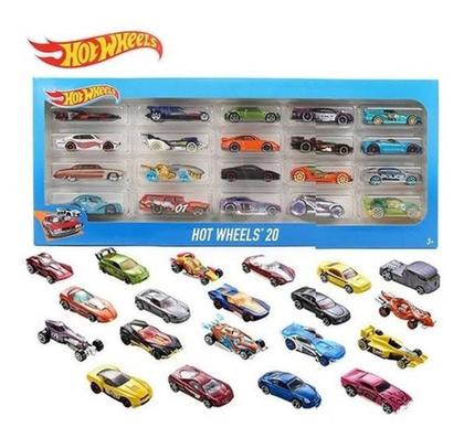 Hot Wheels Kit Com 20 Carrinhos Sortido Original - Mattel
