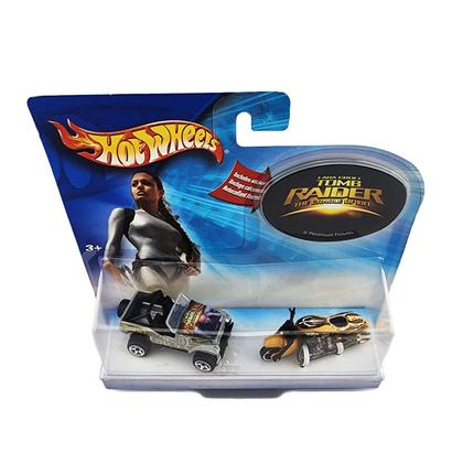 Imagem de Hot Wheels Lara Croft Tomb Raider Entertainment 2 Pack Rolo Patrulha C0612 2004