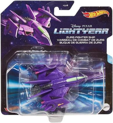 Imagem de Hot Wheels Metal Die-Cast Disney Pixar Nave de Combate do Imperador Zurg - Buzz Ligthyear - Mattel - HGW04