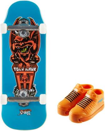 Imagem de Hot Wheels Mini Skate de Dedo com Tênis Sortido Mattel HGT46