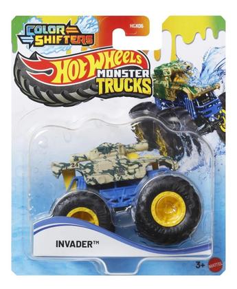 Imagem de Hot Wheels Monster Trucks: Color Shifters - Invader Jdv95 Ve
