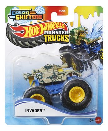 Imagem de Hot Wheels Monster Trucks: Color Shifters - Invader Jdv95 Ve