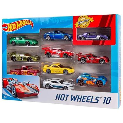 Hot Wheels Pacote 10 Carros Sortidos ENVIO ALEATÓRIO 074299548864