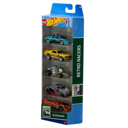 Imagem de Hot Wheels Pacote 5 Carros Retro Racers - Mattel