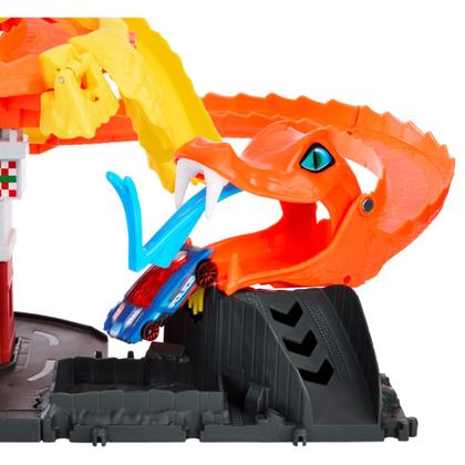 Imagem de Hot Wheels Pista City Ataque Da Cobra Pizzaria Mattel