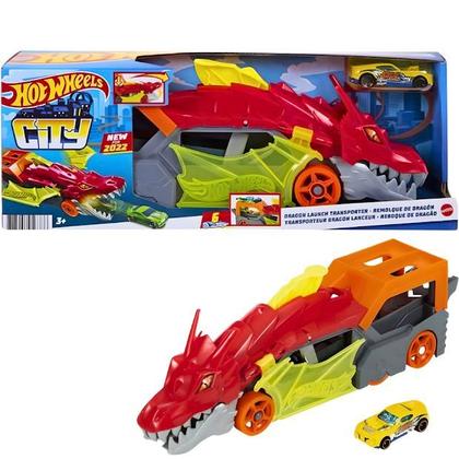 Imagem de Hot Wheels Pista City Reboque De Dragão GTK42 Mattel